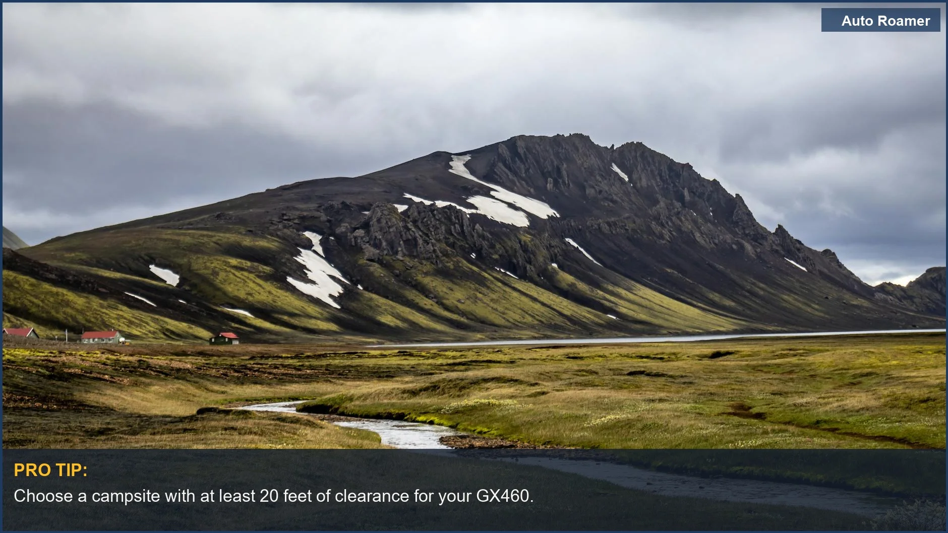 Scenic mountains and valleys backdrop for Lexus GX460 car camping adventure.