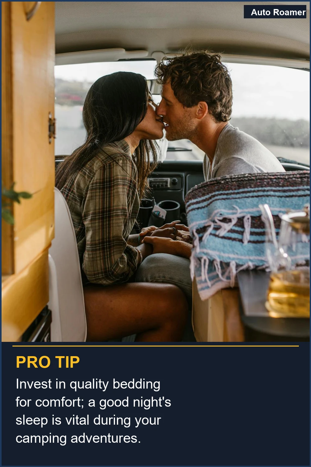 Invest in quality bedding for comfort; a good night's sleep is vital during your camping adventures.