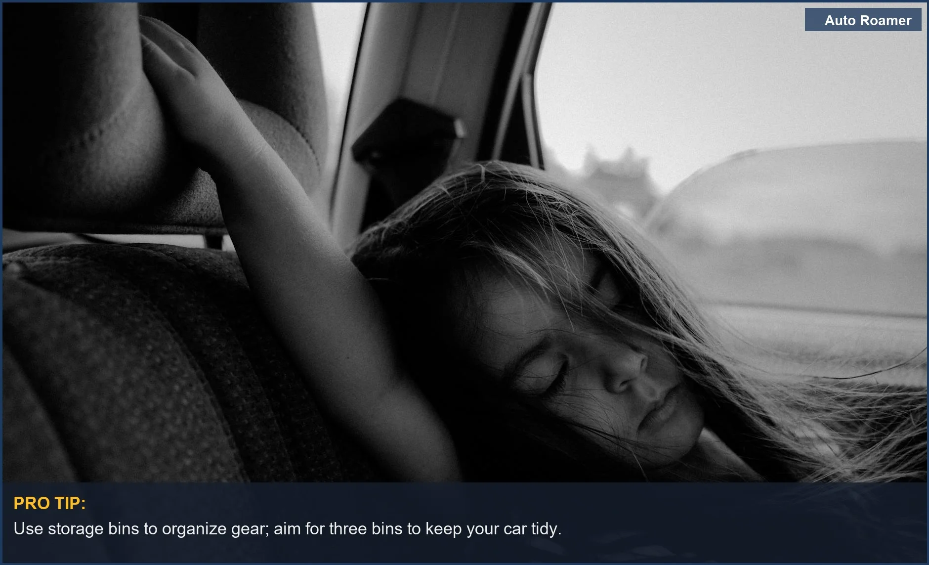 Young girl sleeping soundly in a car seat, highlighting child comfort during travel.