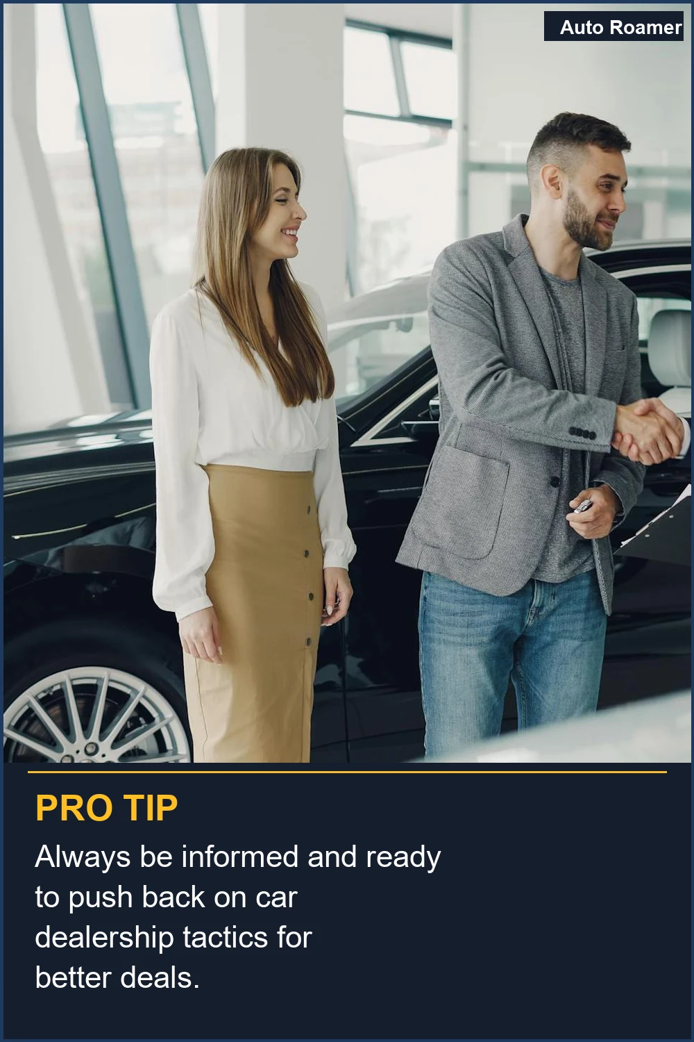 Always be informed and ready to push back on car dealership tactics for better deals.