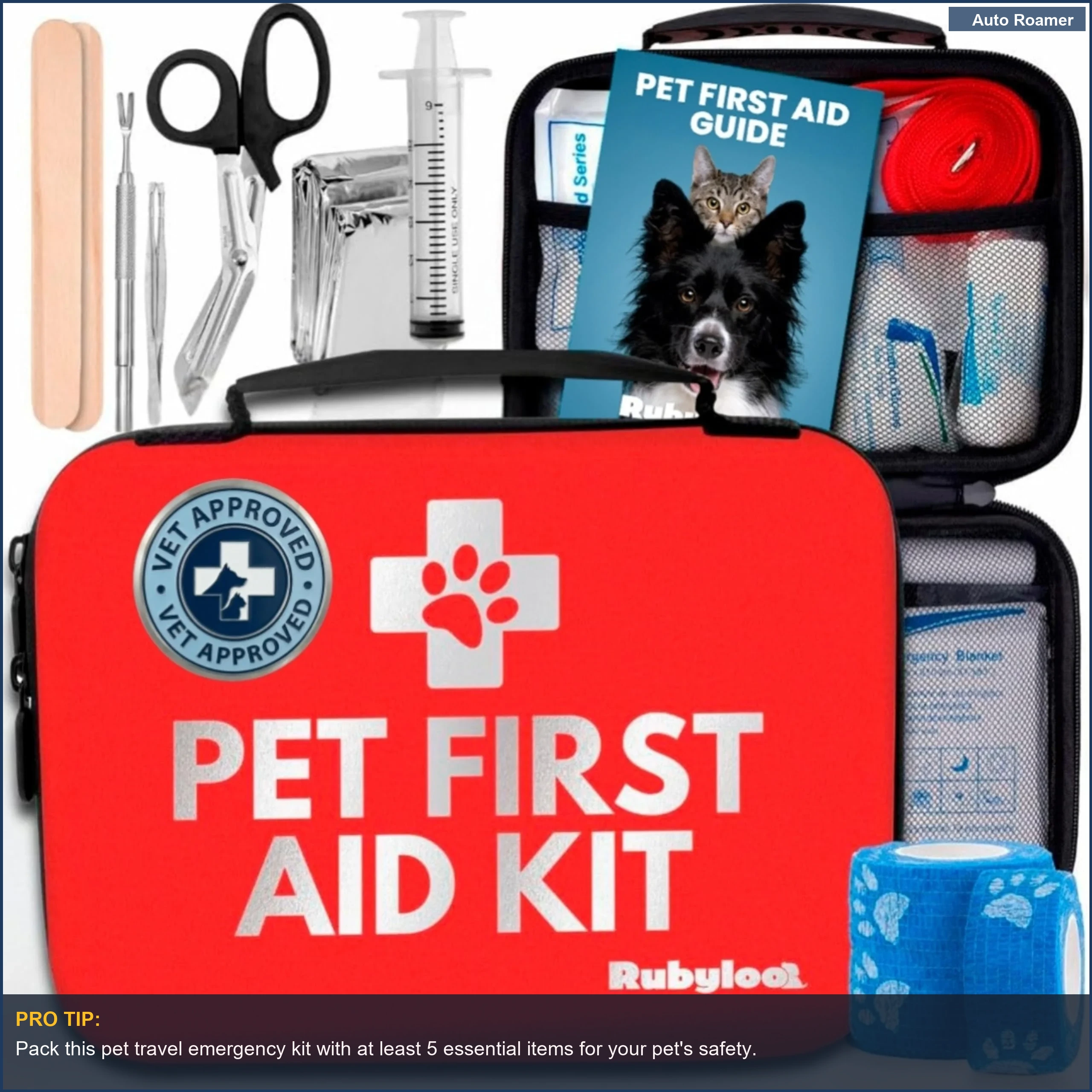 Stash Your Stuff First Aid Kit for Pets