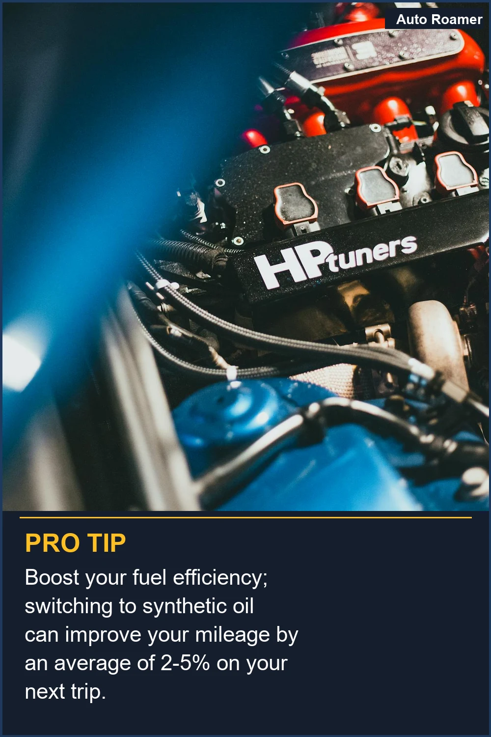 Boost your fuel efficiency; switching to synthetic oil can improve your mileage by an average of 2-5% on your next trip.