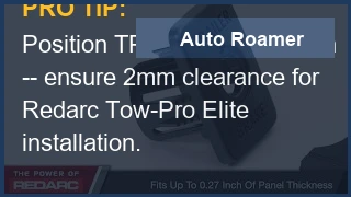 Redarc TPSI-001 Tow-Pro Switch Insert Panel