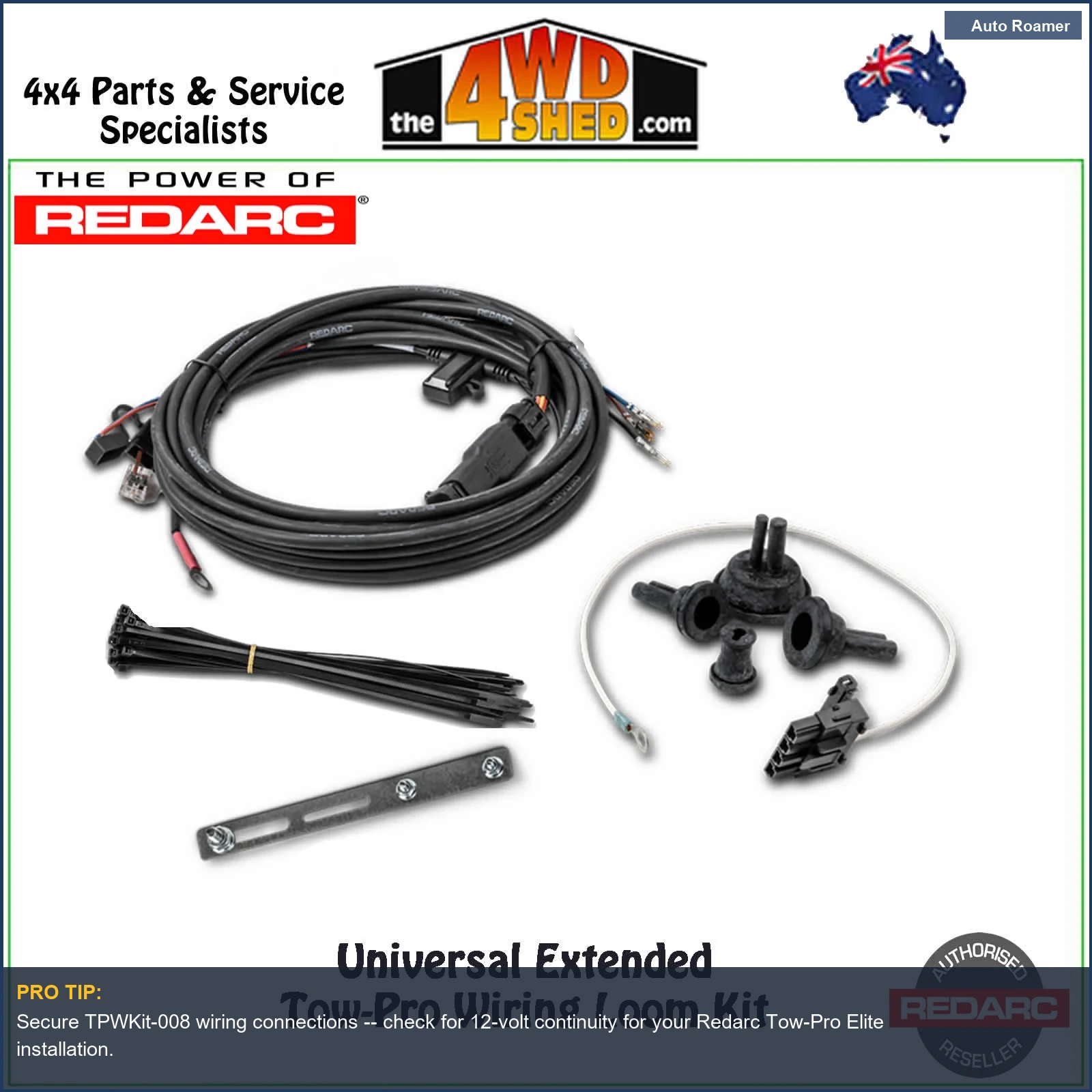 Redarc TPWKit-008 Wiring Kit for Jeep Grand Cherokee (2005-2010)