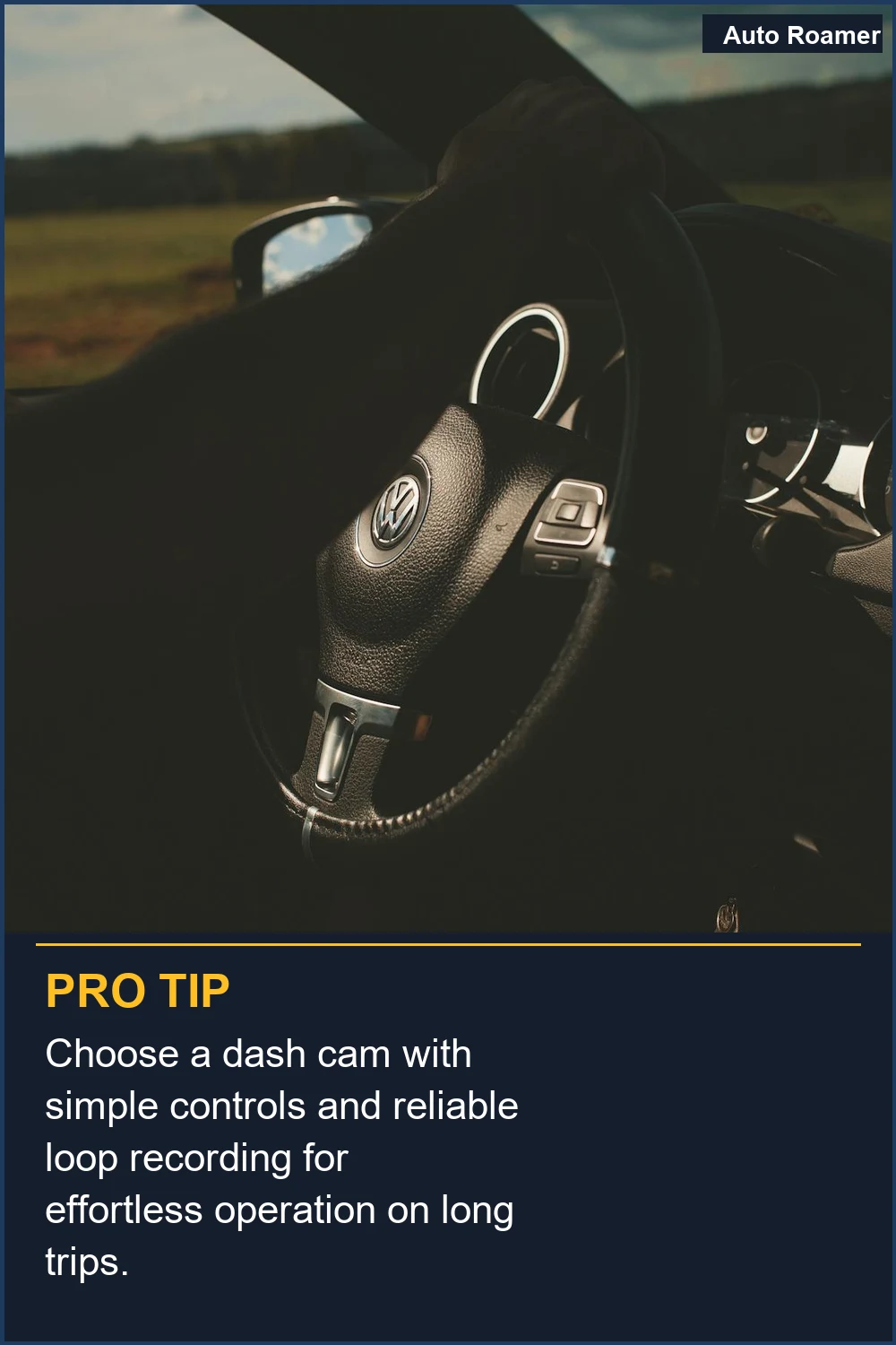 Elige una cámara salpicadero con controles sencillos y grabación en bucle fiable para un funcionamiento sin esfuerzo en viajes largos.