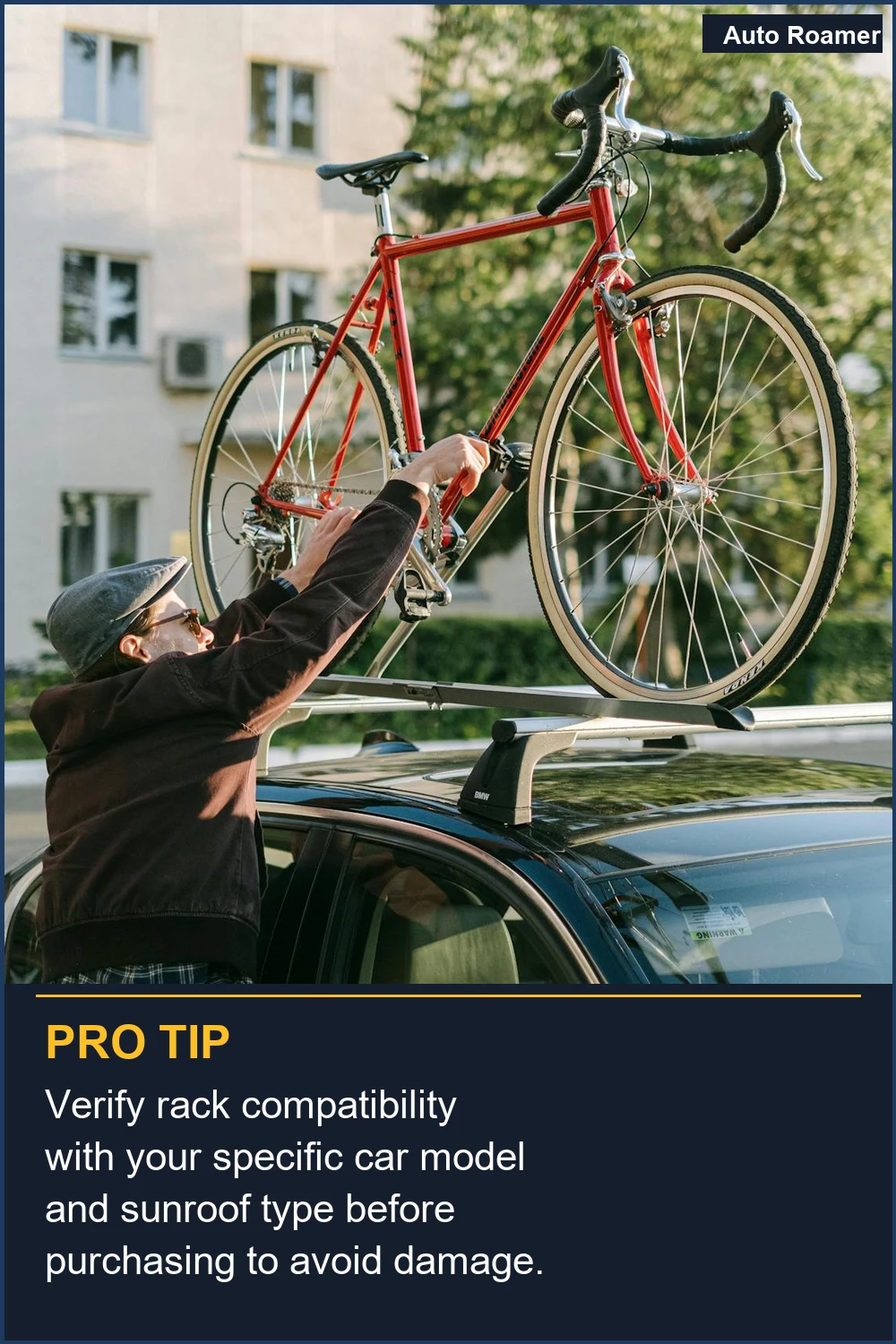 Verify rack compatibility with your specific car model and sunroof type before purchasing to avoid damage.