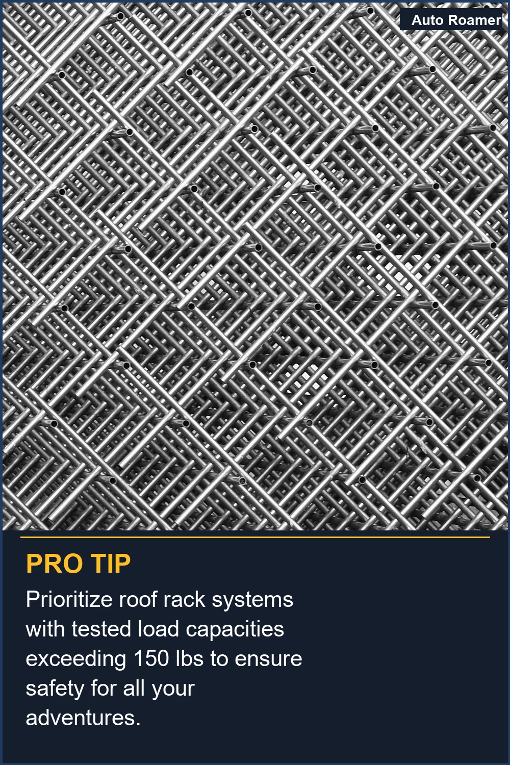 Prioritize roof rack systems with tested load capacities exceeding 150 lbs to ensure safety for all your adventures.