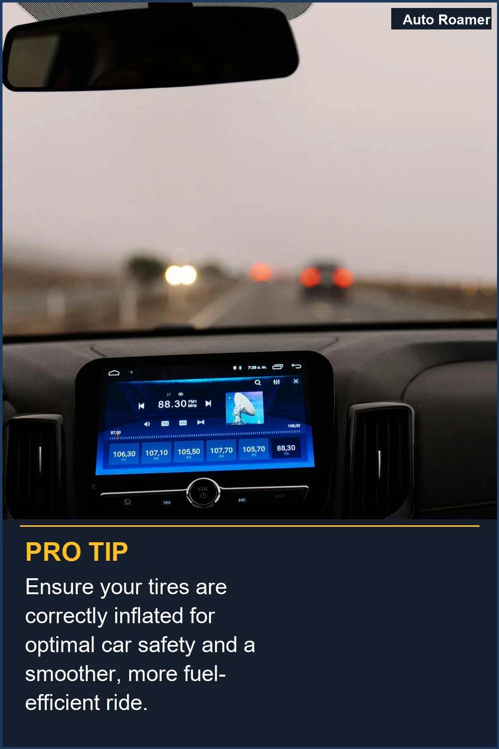 Ensure your tires are correctly inflated for optimal car safety and a smoother, more fuel-efficient ride.