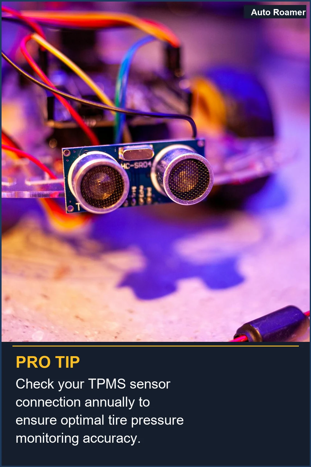 Check your TPMS sensor connection annually to ensure optimal tire pressure monitoring accuracy.