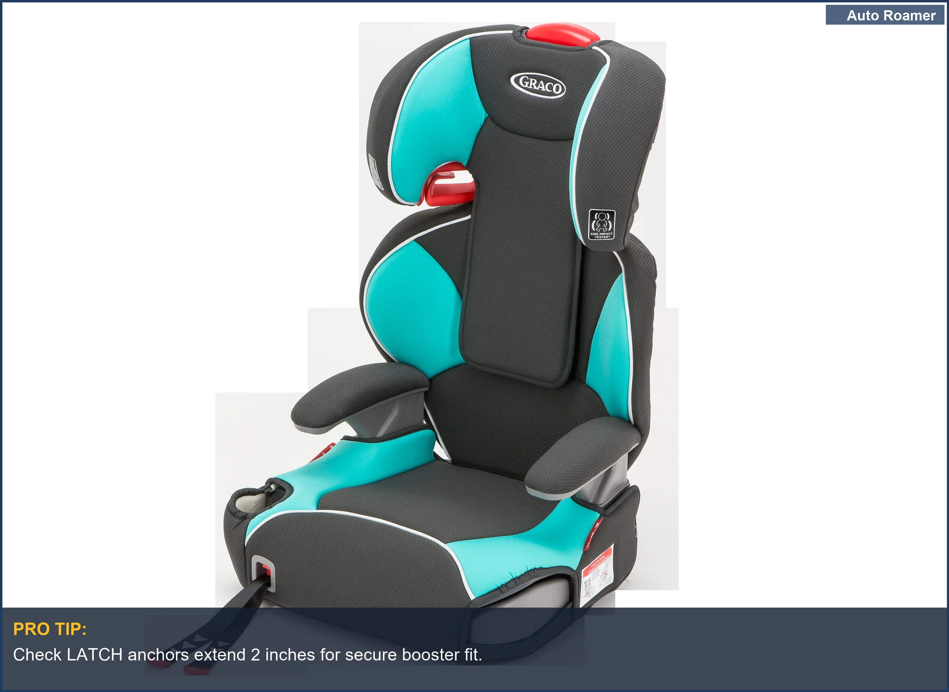 Graco Affix Highback Booster con LATCH