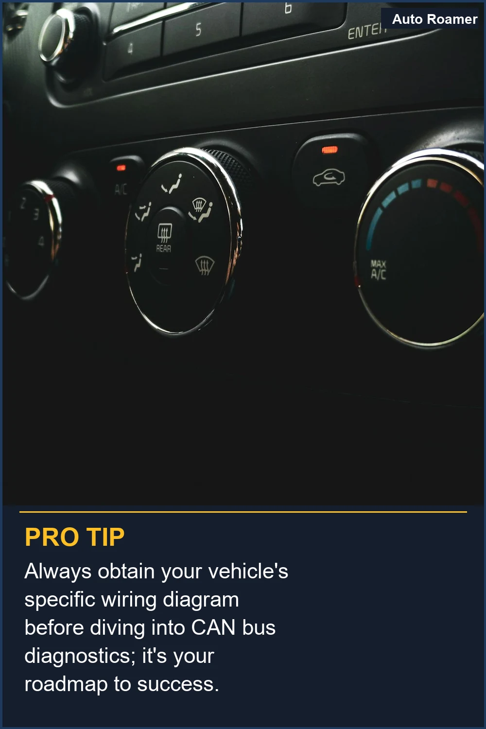 Always obtain your vehicle's specific wiring diagram before diving into CAN bus diagnostics; it's your roadmap to success.