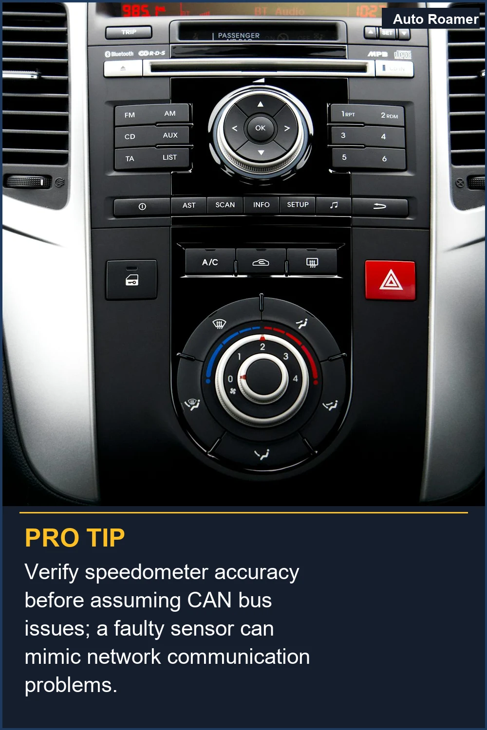 Verify speedometer accuracy before assuming CAN bus issues; a faulty sensor can mimic network communication problems.