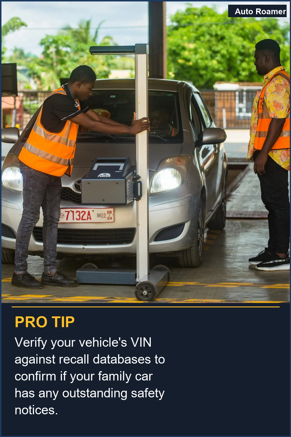 Verify your vehicle's VIN against recall databases to confirm if your family car has any outstanding safety notices.