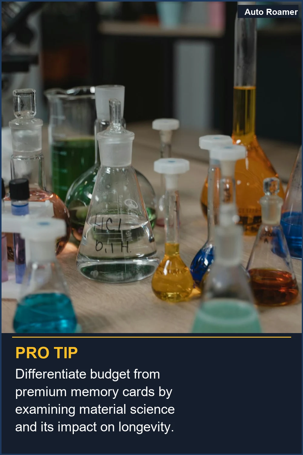 Differentiate budget from premium memory cards by examining material science and its impact on longevity.