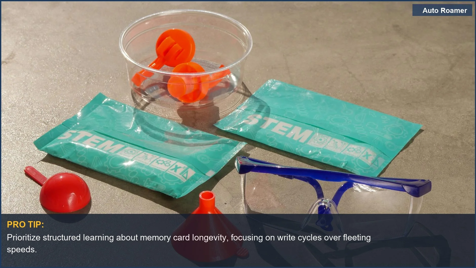 STEM education kits and lab equipment emphasize structured learning for memory card longevity.