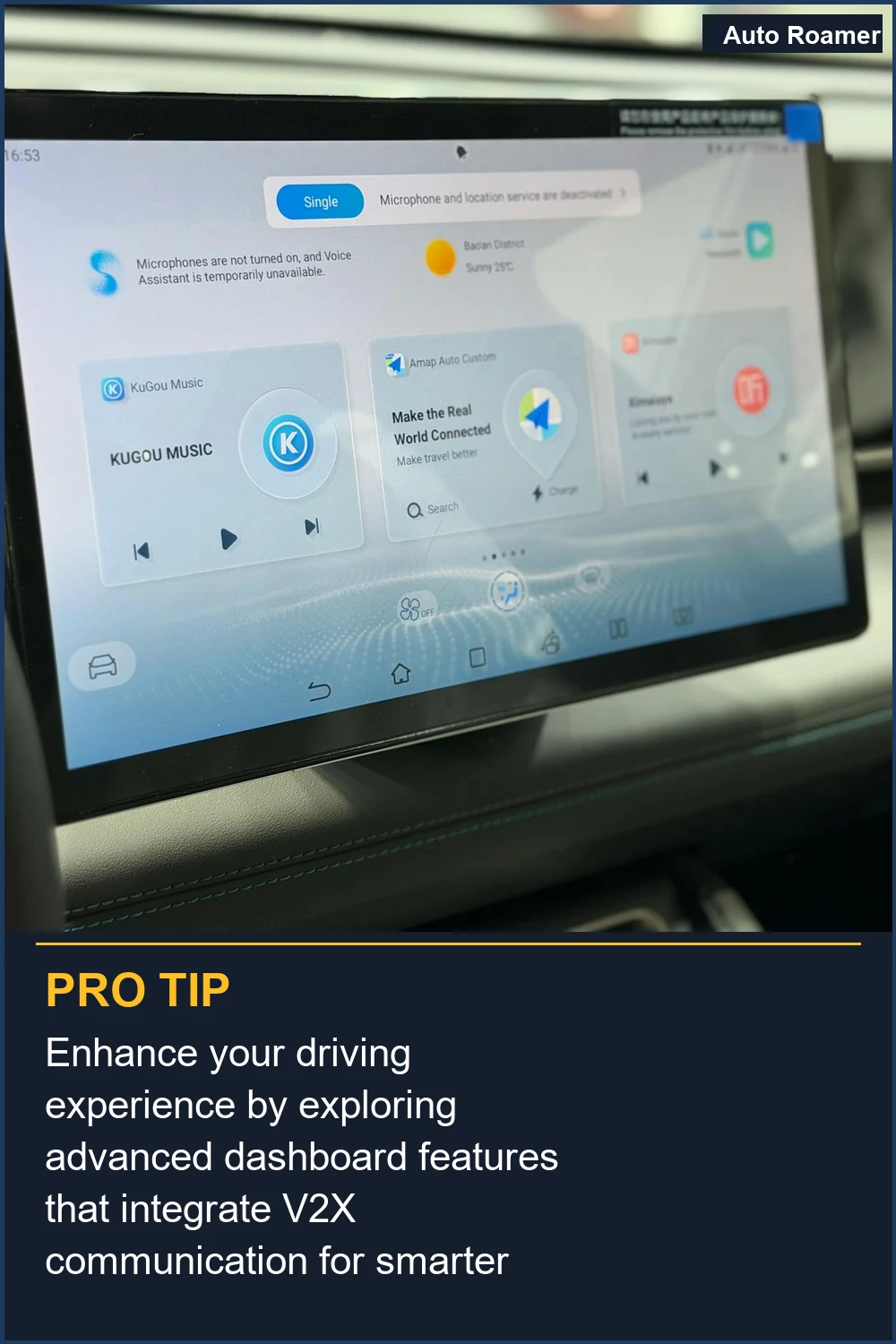 Enhance your driving experience by exploring advanced dashboard features that integrate V2X communication for smarter travel.
