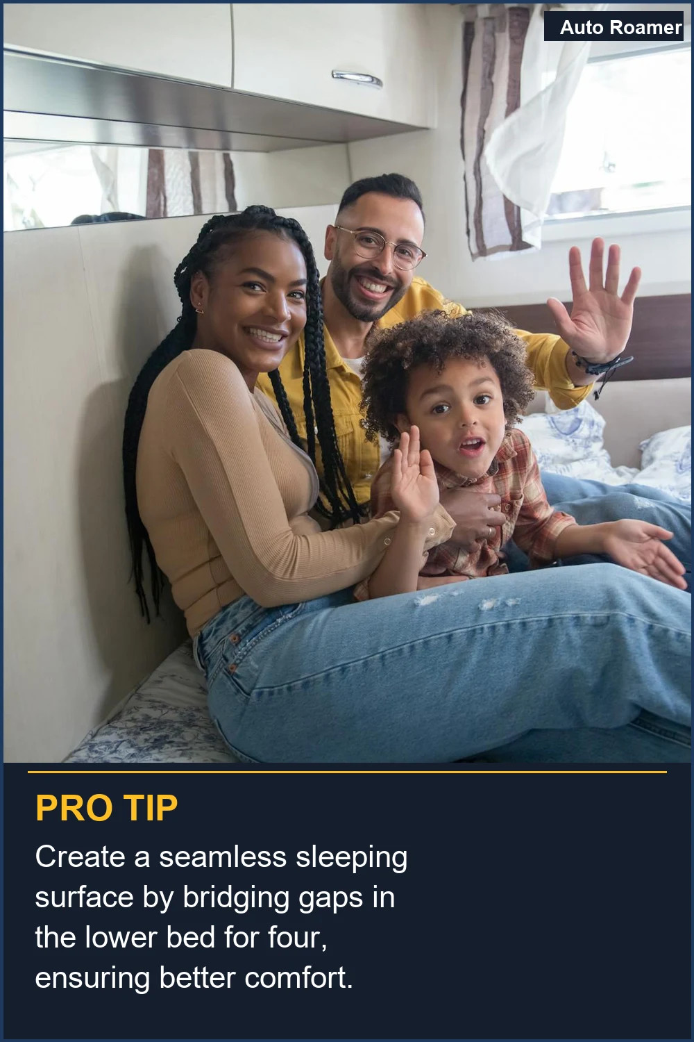 Create a seamless sleeping surface by bridging gaps in the lower bed for four, ensuring better comfort.