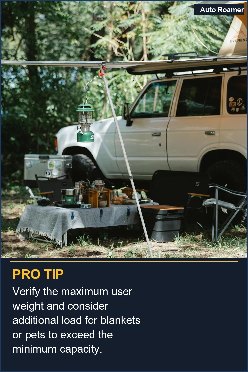 Verify the maximum user weight and consider additional load for blankets or pets to exceed the minimum capacity.