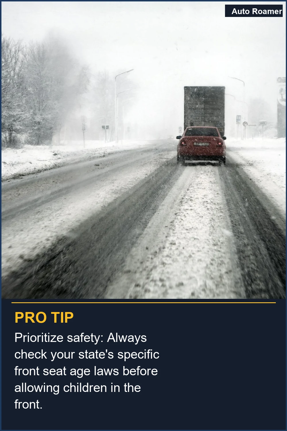 Prioritize safety: Always check your state's specific front seat age laws before allowing children in the front.
