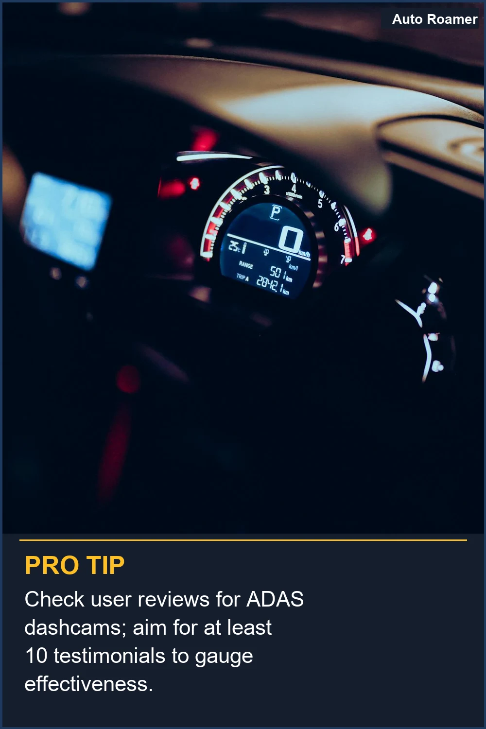 Check user reviews for ADAS dashcams; aim for at least 10 testimonials to gauge effectiveness.