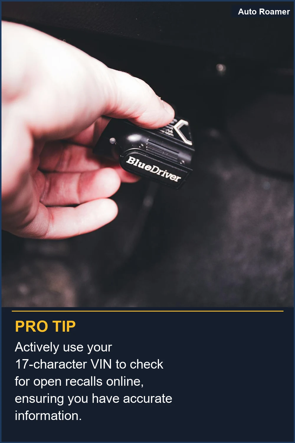 Actively use your 17-character VIN to check for open recalls online, ensuring you have accurate information.