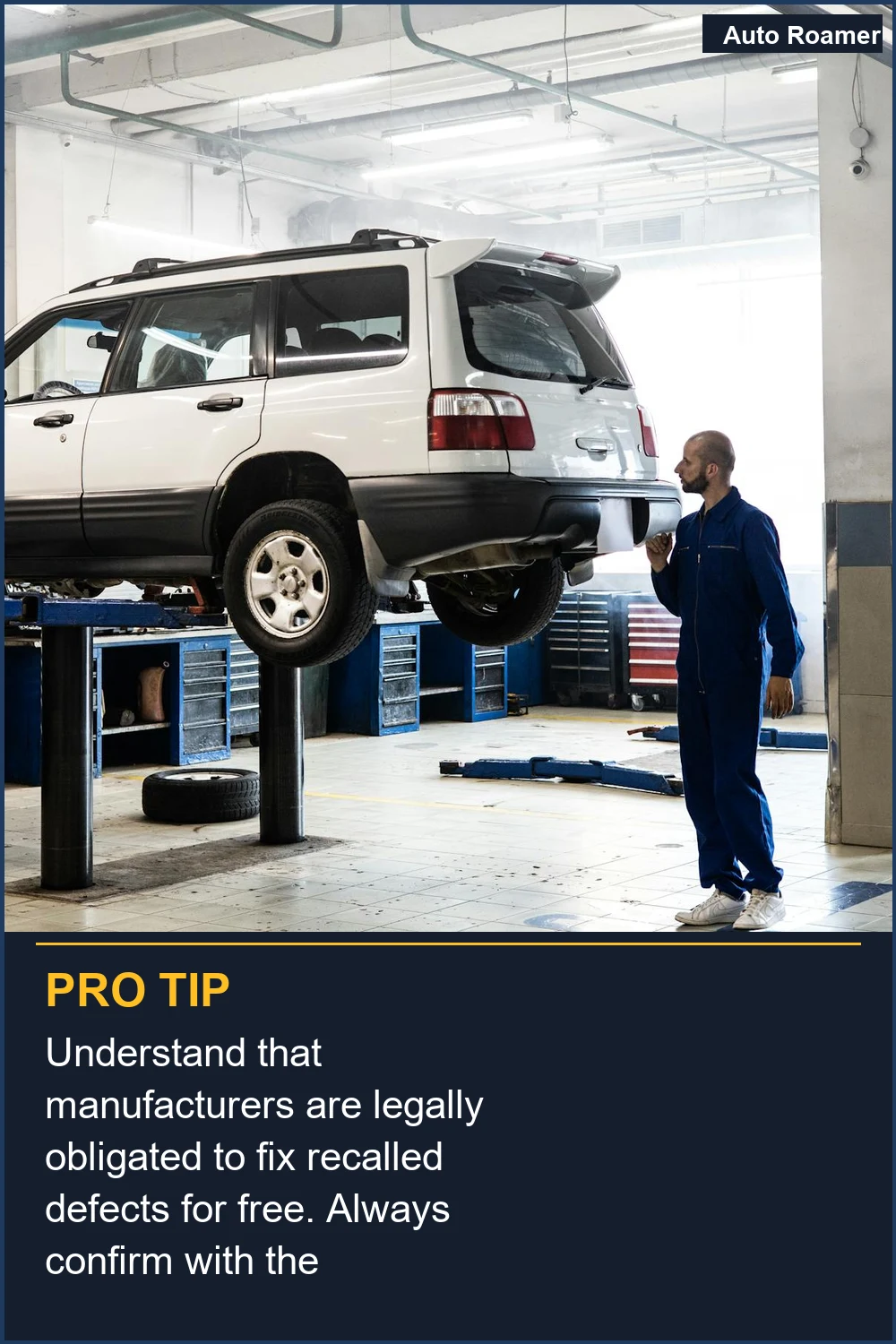 Understand that manufacturers are legally obligated to fix recalled defects for free. Always confirm with the manufacturer.