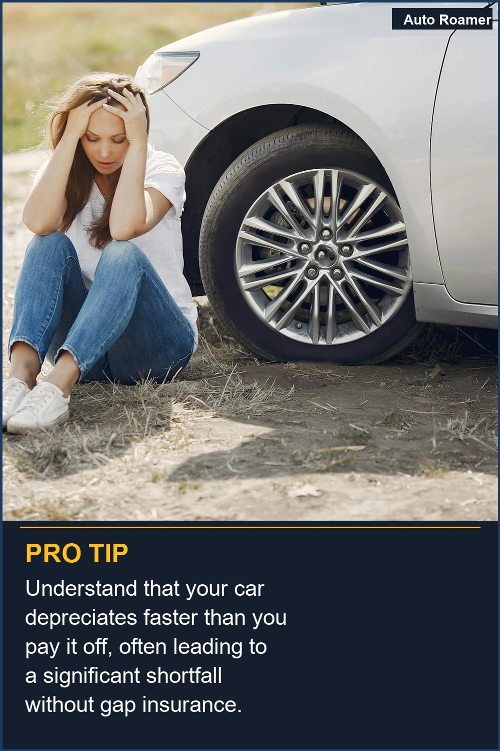 Understand that your car depreciates faster than you pay it off, often leading to a significant shortfall without gap insurance.