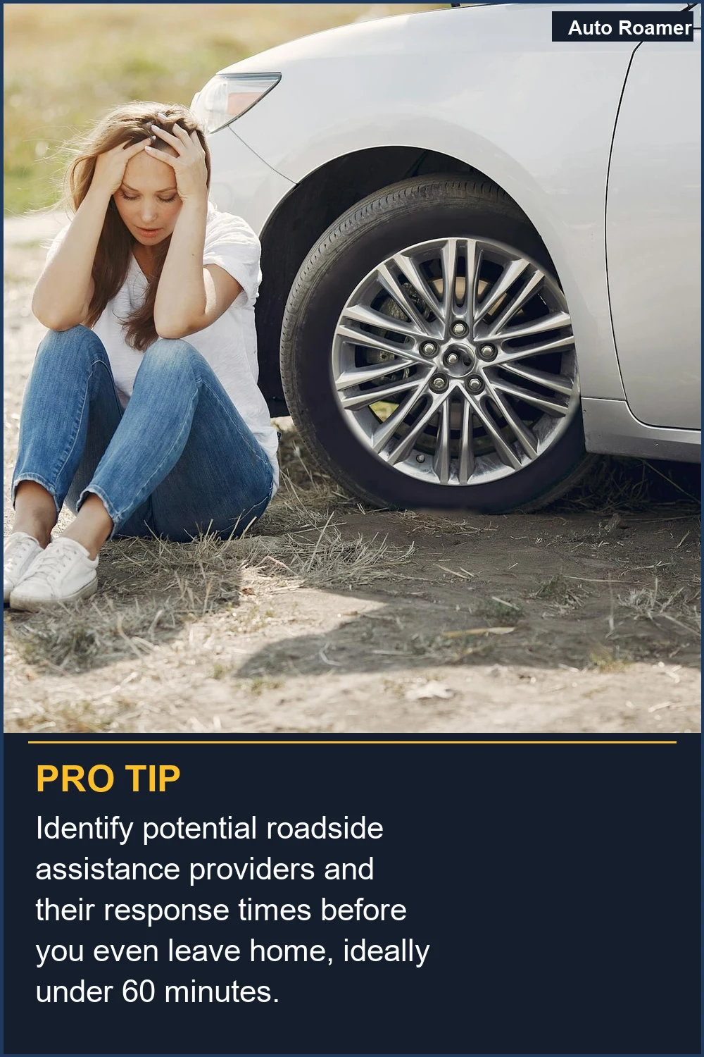 Identify potential roadside assistance providers and their response times before you even leave home, ideally under 60 minutes.