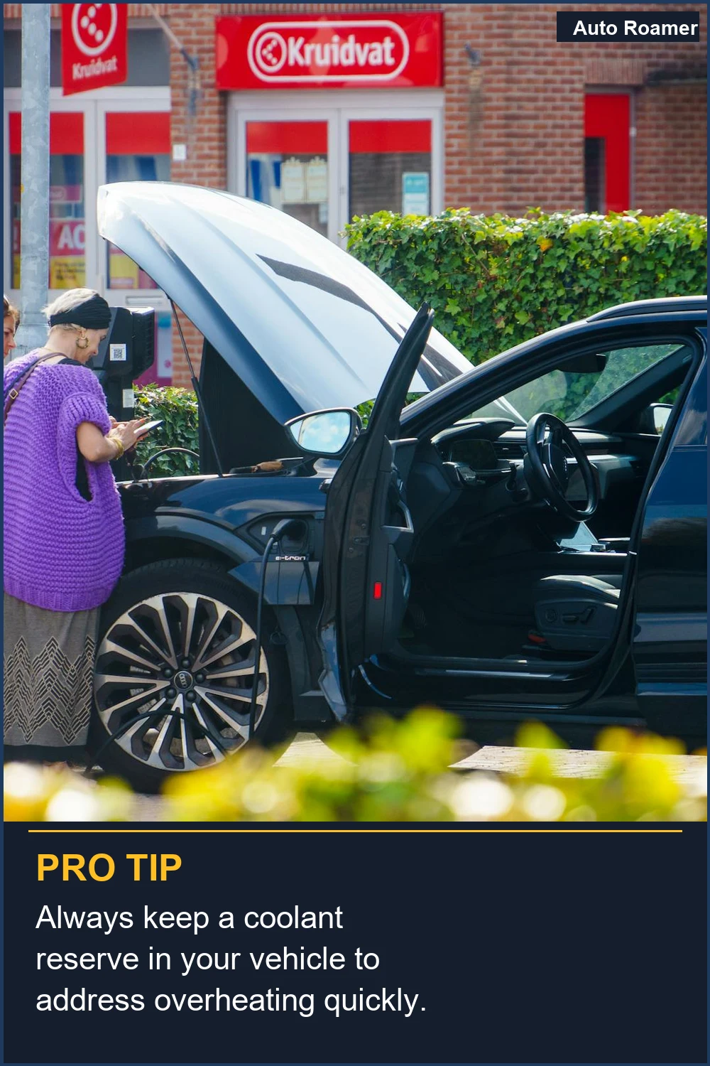 Always keep a coolant reserve in your vehicle to address overheating quickly.