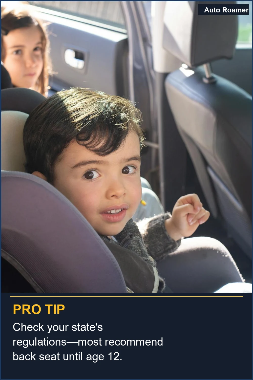 Check your state's regulations--most recommend back seat until age 12.