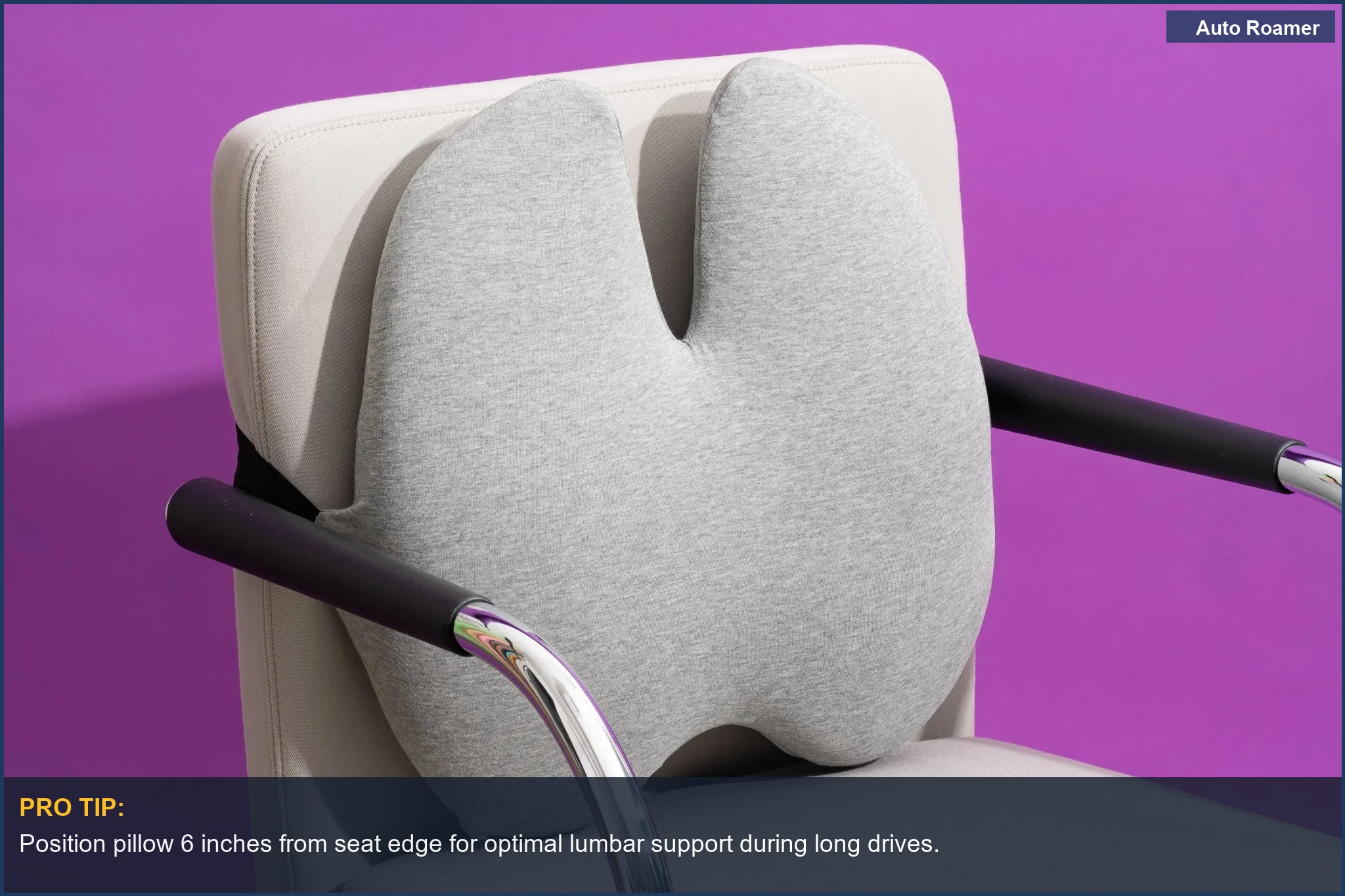 Memory Foam Lumbar Support Pillow