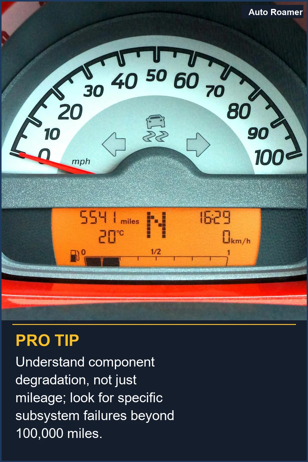 Entiende la degradación de los componentes, no solo el kilometraje; busca fallas específicas de subsistemas más allá de los 100,000 kilómetros.