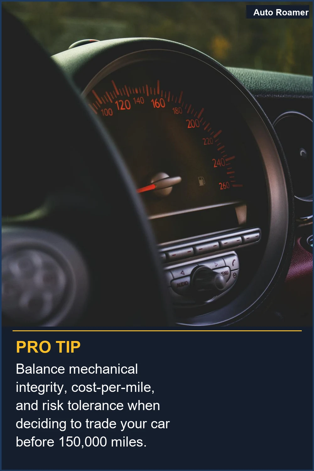 Equilibra la integridad mecánica, el costo por kilómetro y la tolerancia al riesgo al decidir cambiar tu coche antes de los 150,000 kilómetros.