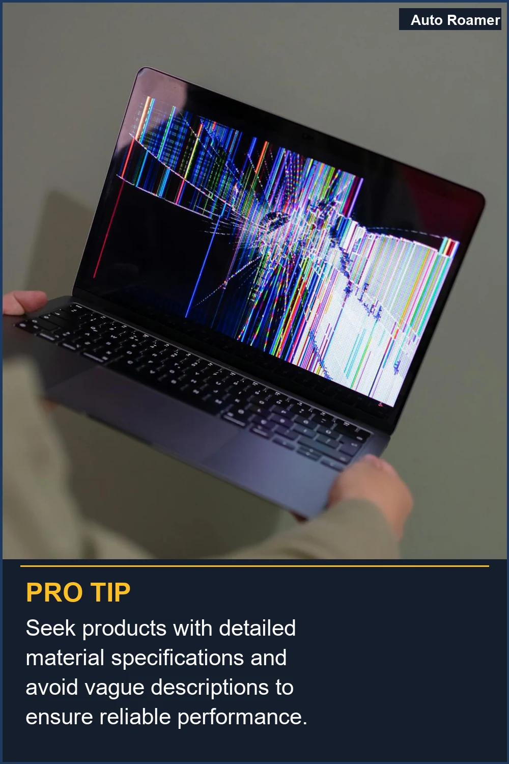 Seek products with detailed material specifications and avoid vague descriptions to ensure reliable performance.