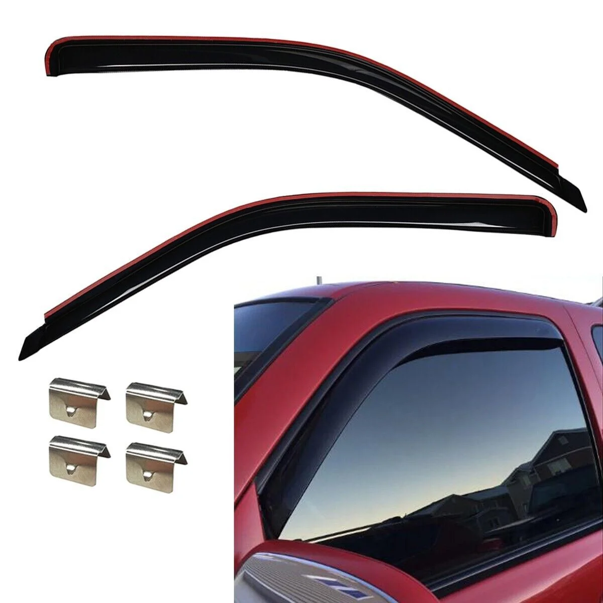 Auto Vent Shade In-Channel Window Visors