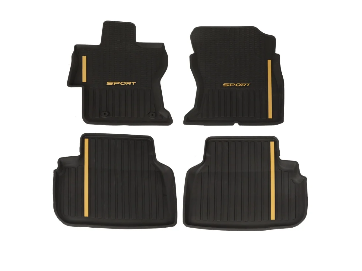 Subaru all-weather floor liners