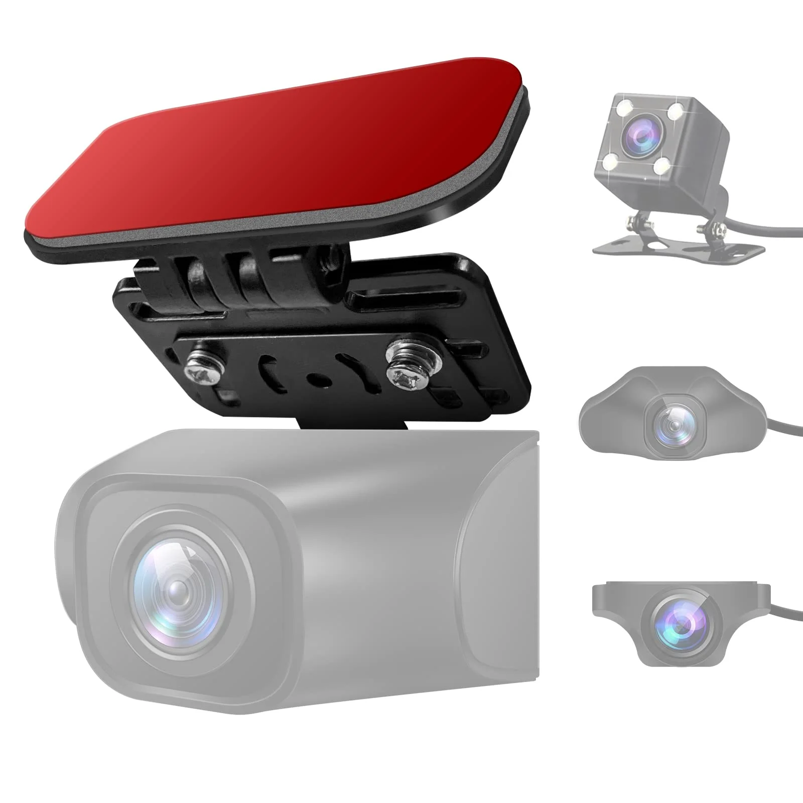 AZDOME M550 3 Channel Dash Cam