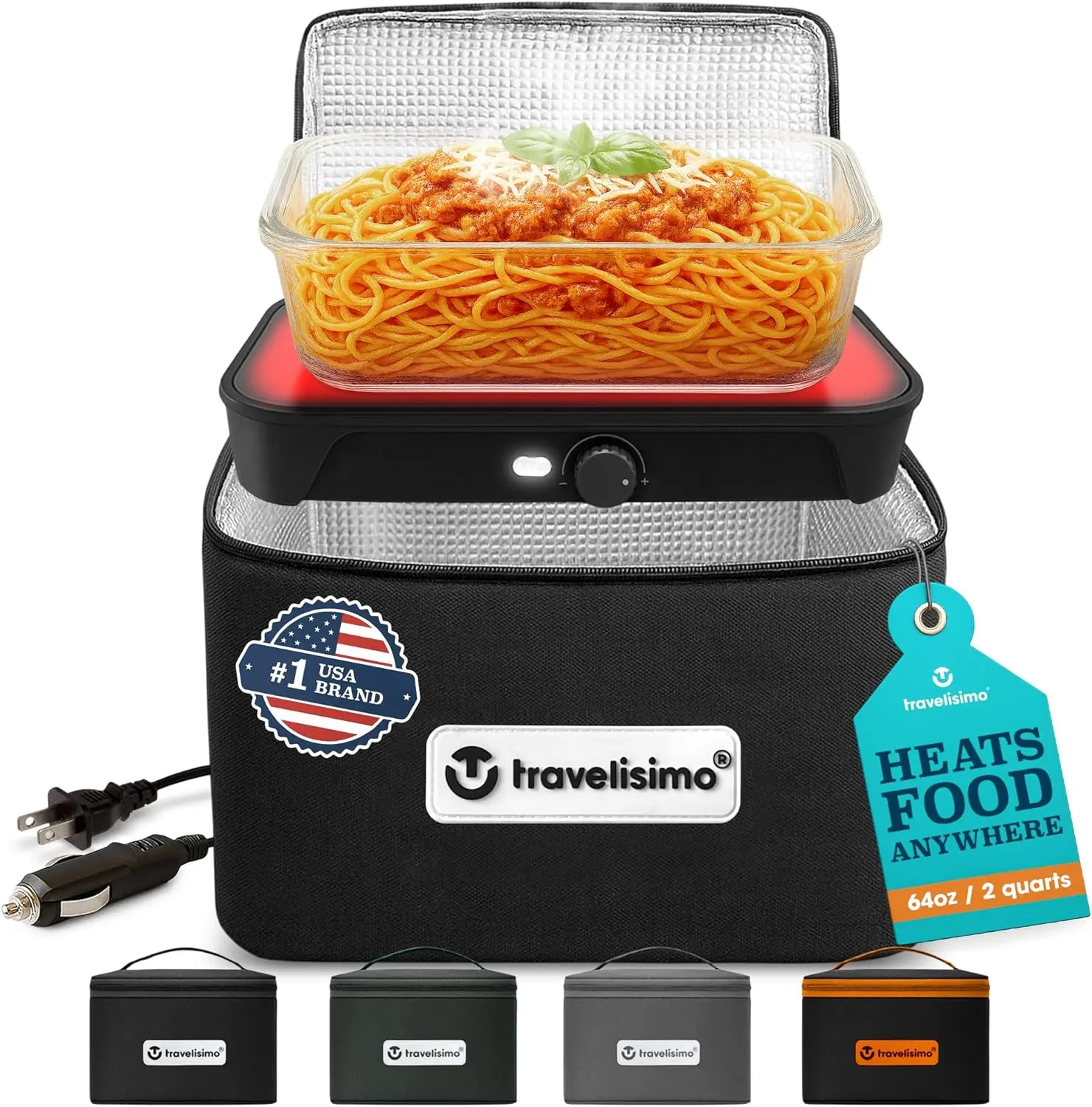 Travelisimo 12V Car Food Heater