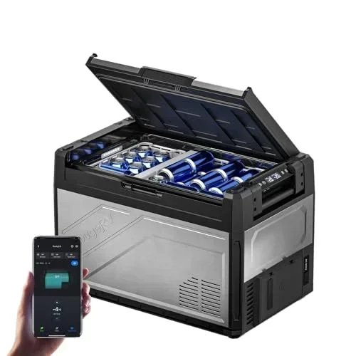 BougeRV Rocky V3.0 55QT — Best 12V Car Fridge for Road Trips & Camping