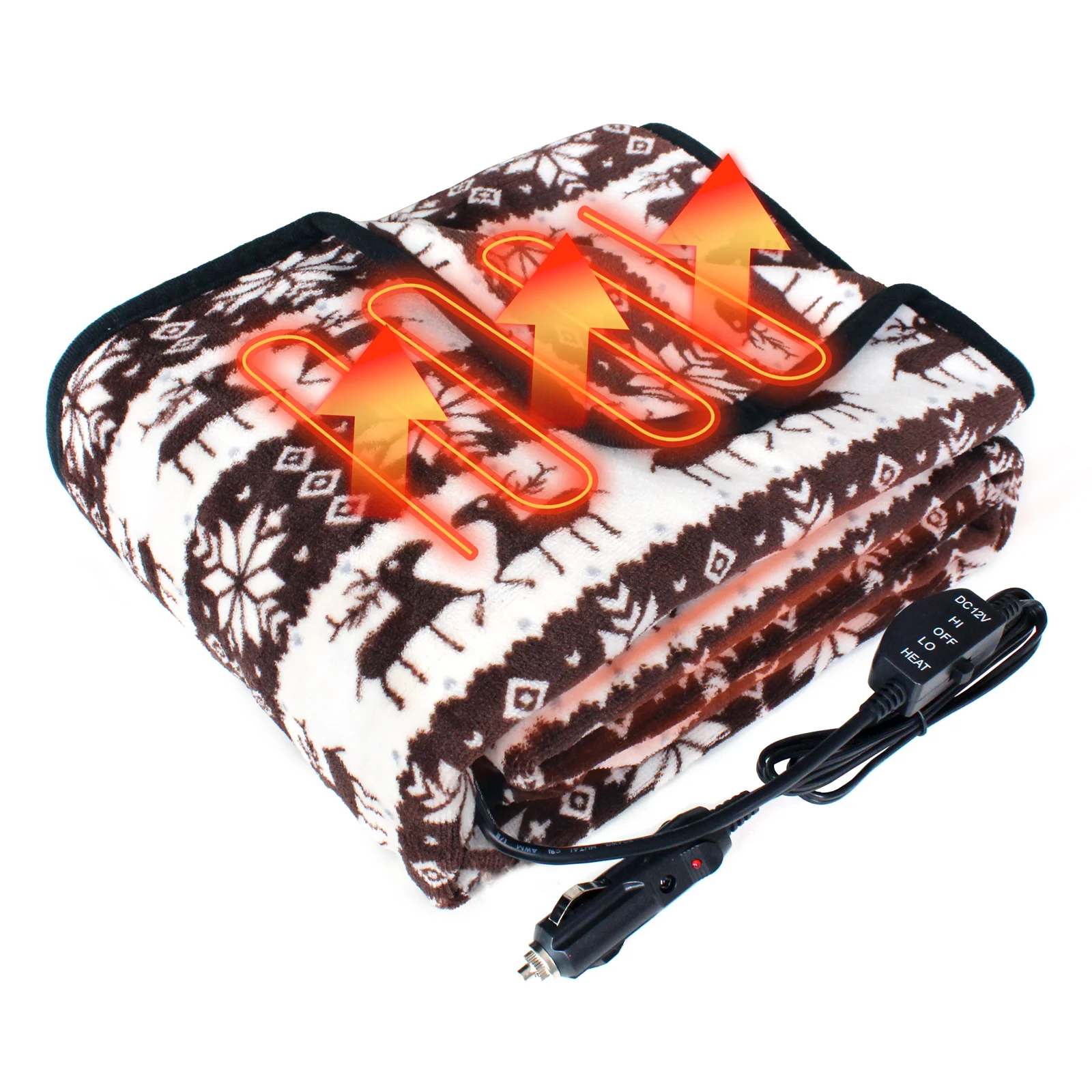Sojoy 12V Heated Travel Blanket