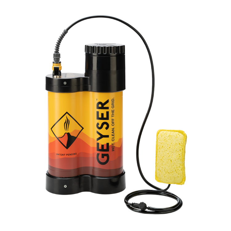 Geyser Systems Portable Shower with Heater