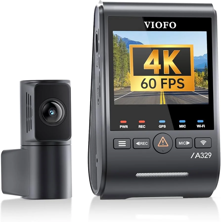 VIOFO A329S 4K 3 Channel Dash Cam