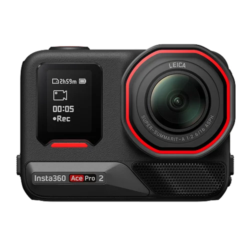 Insta360 Ace Pro 2 — Action Camera With Longest Battery Life: DJI Osmo 5 Pro (alternate view)