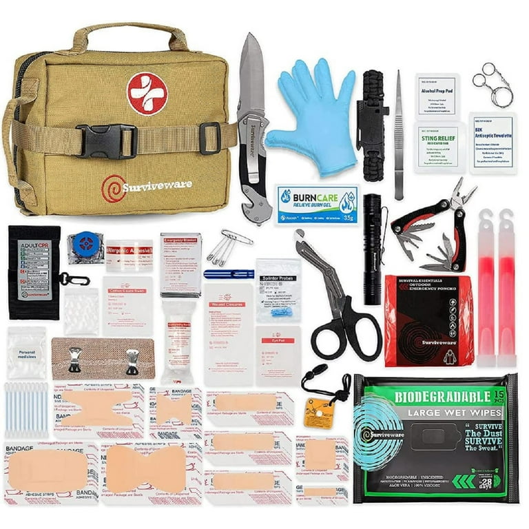 Surviveware Small Comprehensive Premium First Aid Kit