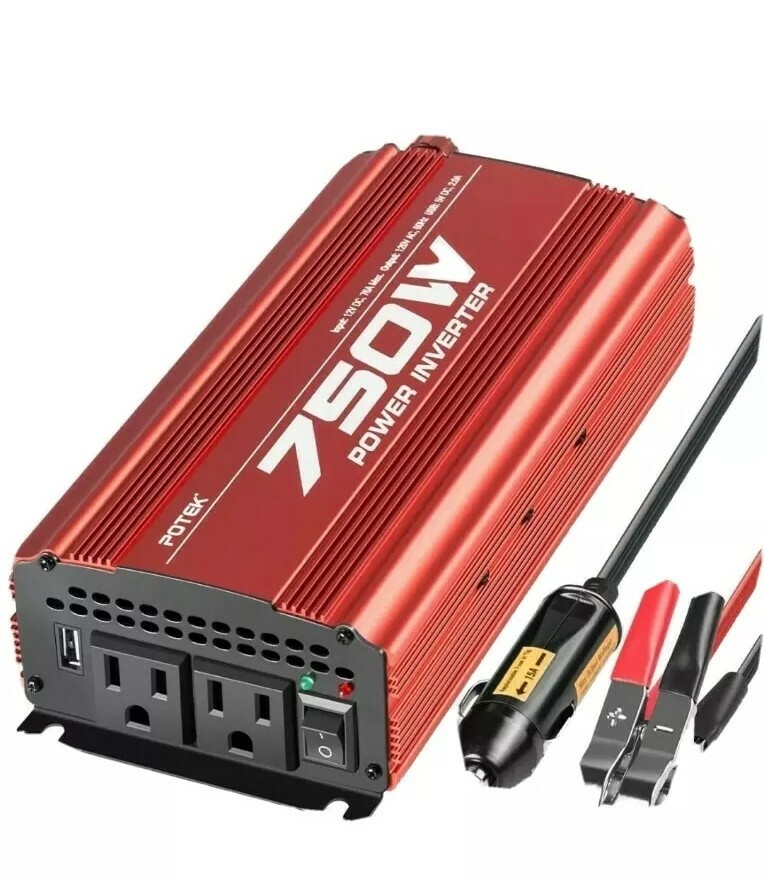 Potek 750W Pure Sine Wave Inverter