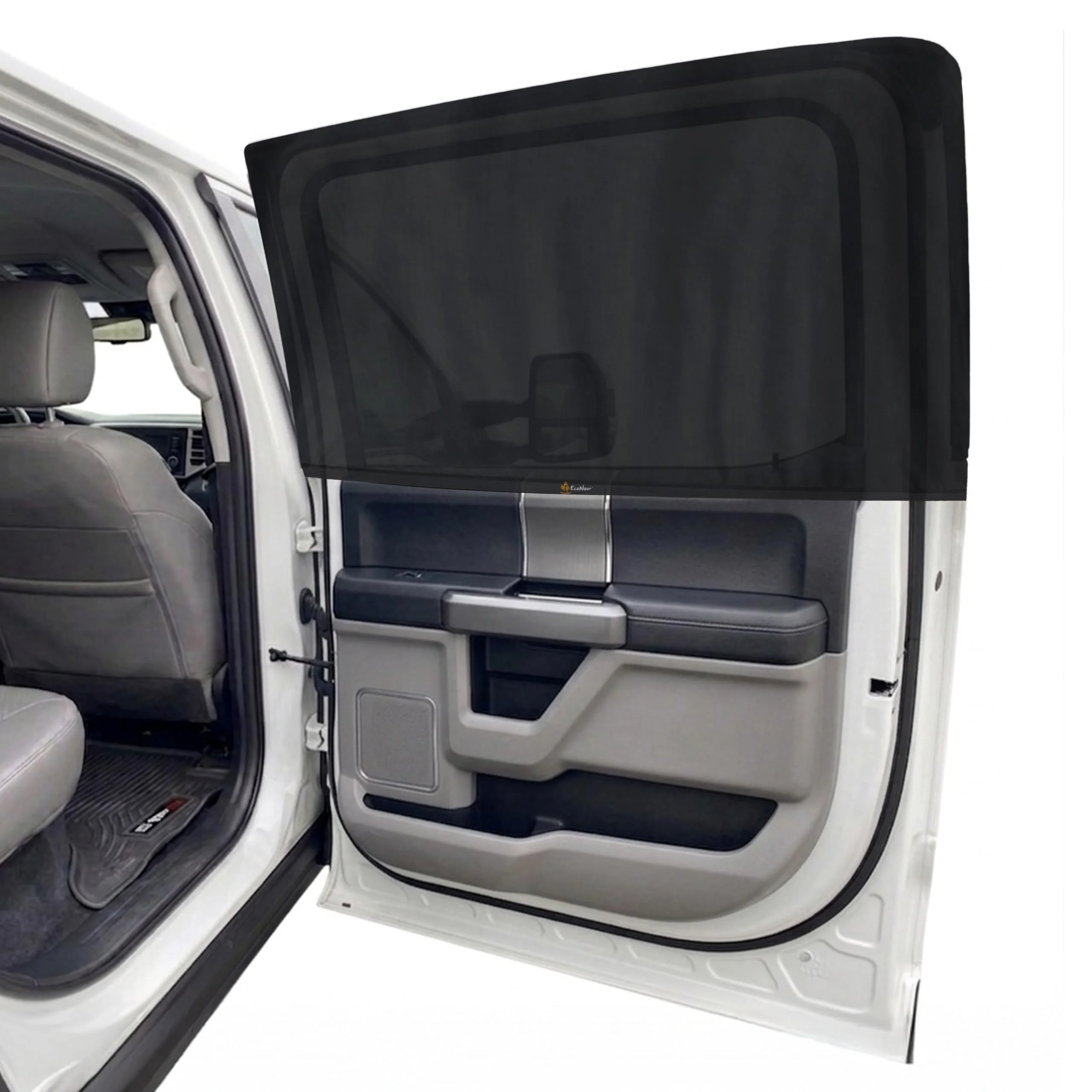 EcoNour Stretchable Car Side Window Sun Shade (alternate view)