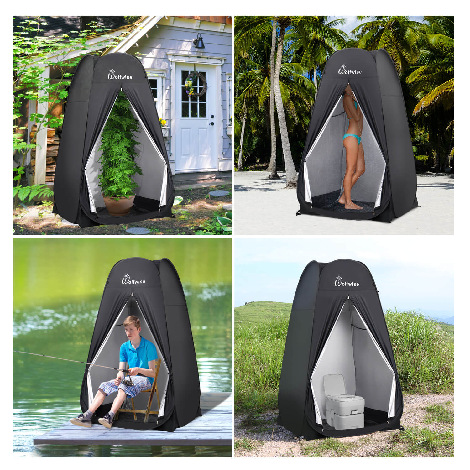 WolfWise Pop-up Privacy Tent