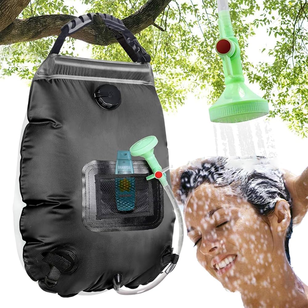KIPIDA Solar Camping Shower Bag
