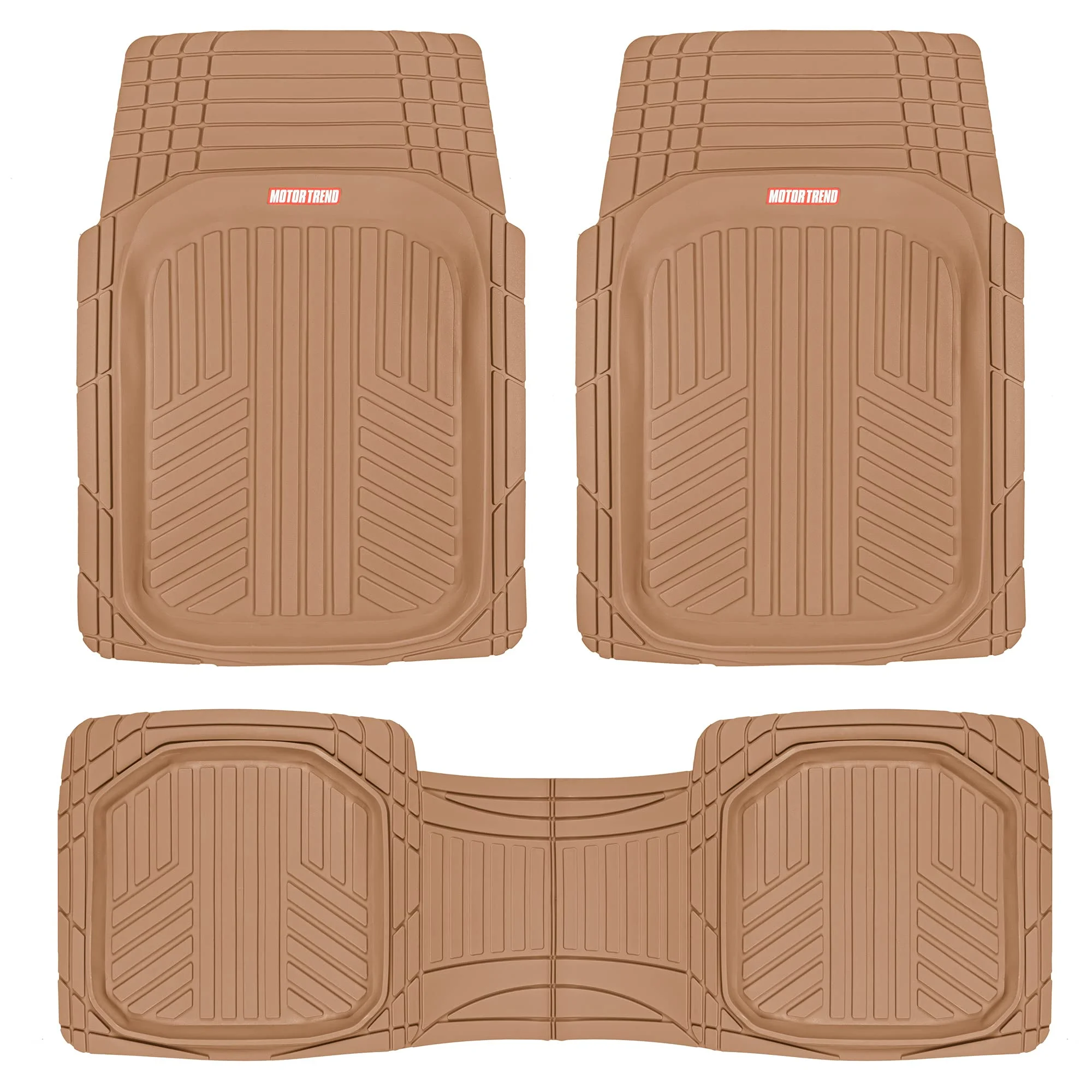 Motor Trend FlexTough Rubber Mats — Best Toyota Camry Floor Mats (2026): 6 Picks