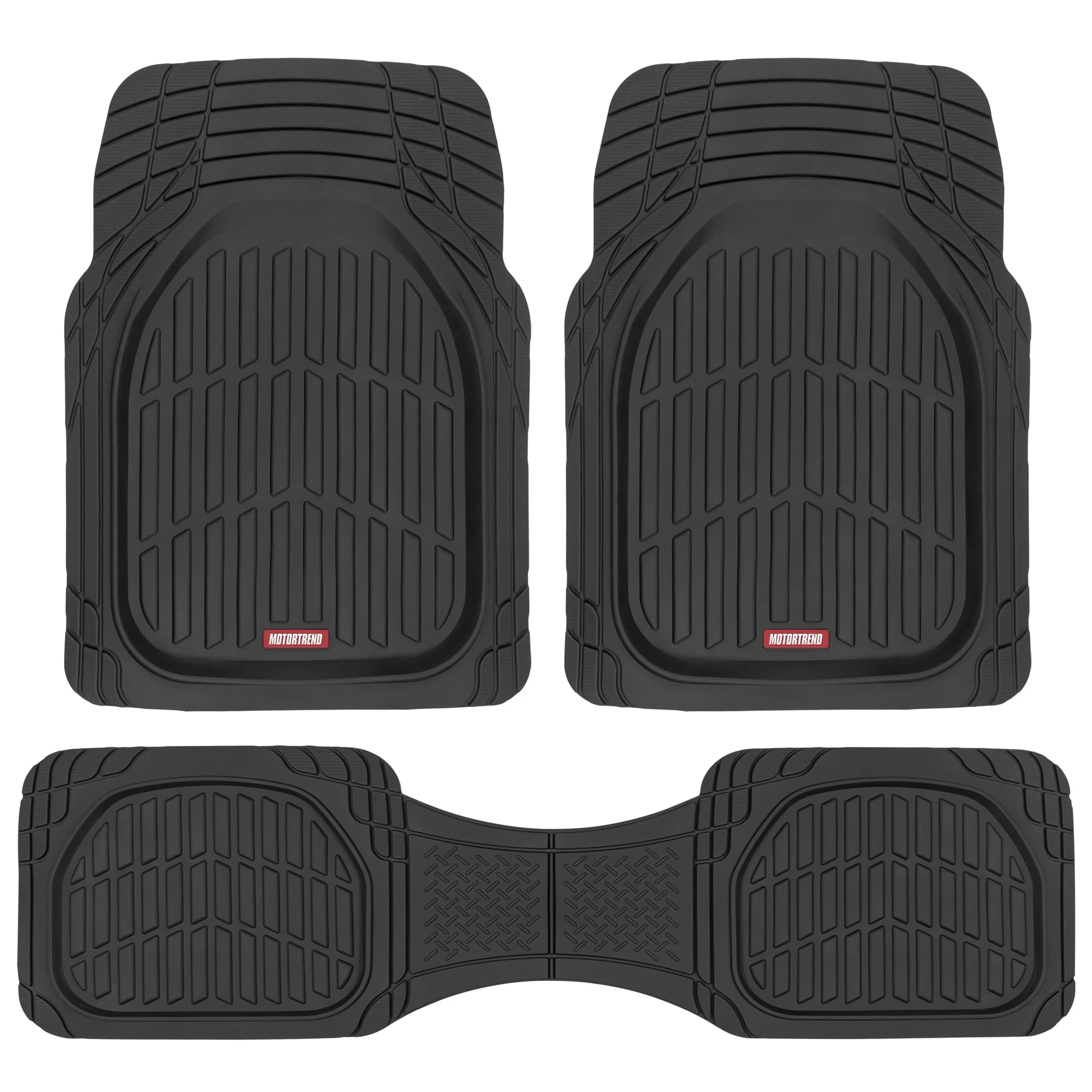 Motor Trend FlexTough Rubber Mats — Best Toyota Camry Floor Mats (2026): 6 Picks